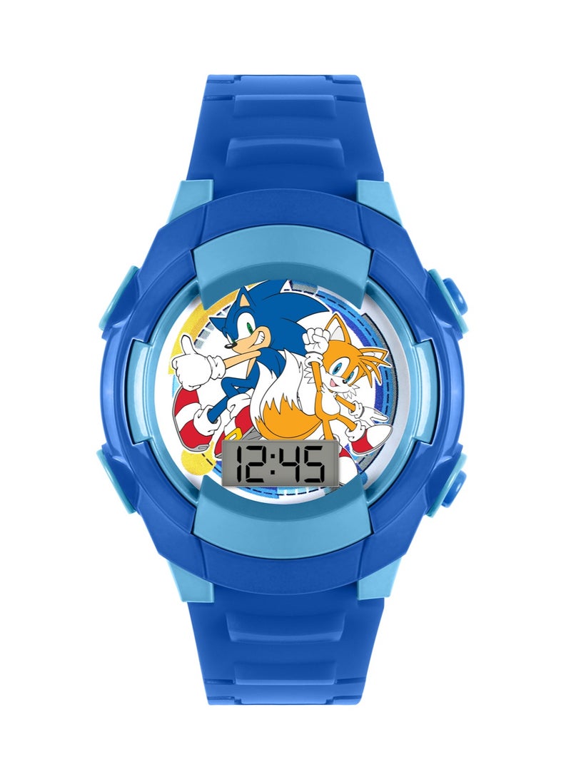 Sega Sonic The Hedgehog Blue Watch and Accessories Set - SNC40115M