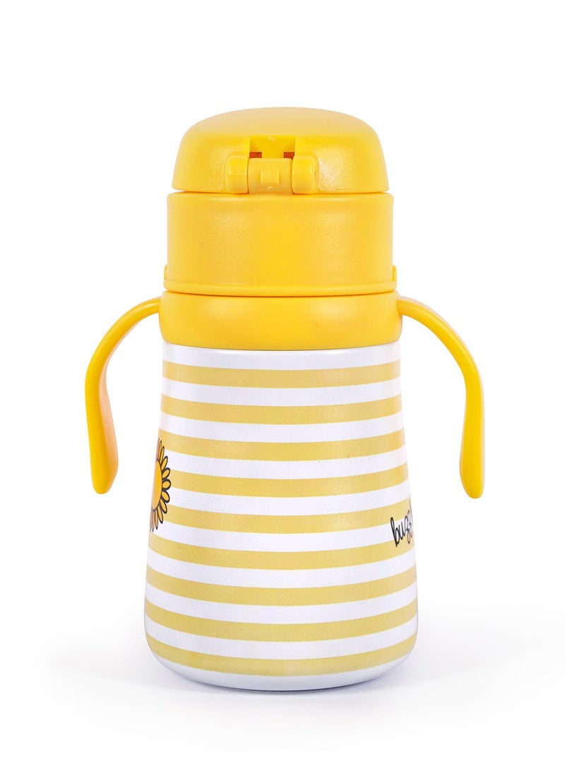 Milk&Moo Staniless Steel Kids Water Bottle 360ML Bee Viz Viz