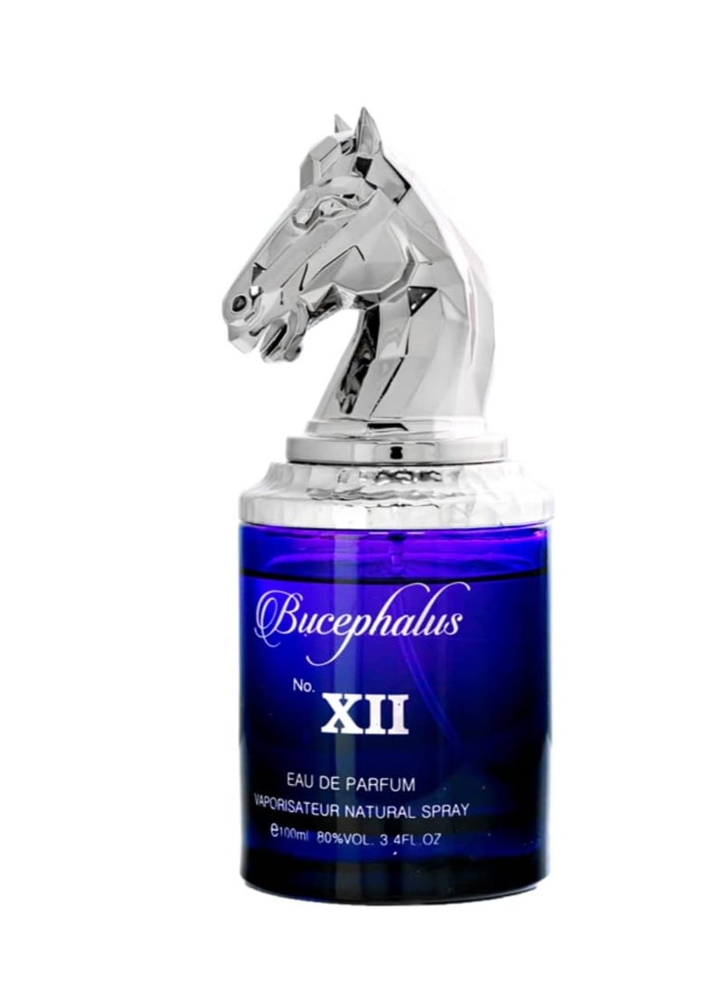 Niche Bucephalus No. XII Blue Perfume, Eau De Parfum 100ml for Him, Perfumes for Men, New Fragrance