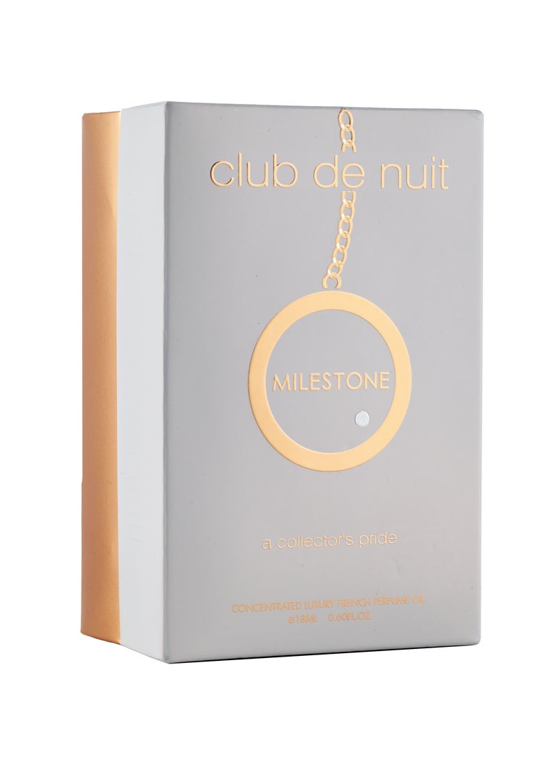 Club De Nuit Milestone for Women, Cpo  Perfume Oil for 18 Ml From the House of Sterling for Women