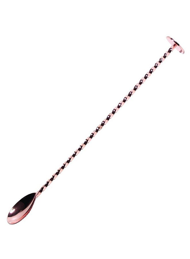 Bar Spoon Dime End Stirrer Gold 30cm