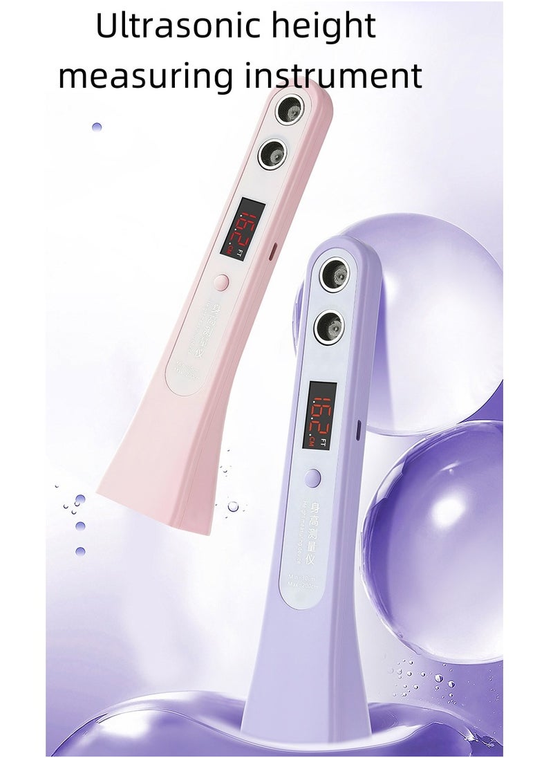 Portable ultrasonic precision height measuring instrument height electronic ruler household childrens electronic height ruler