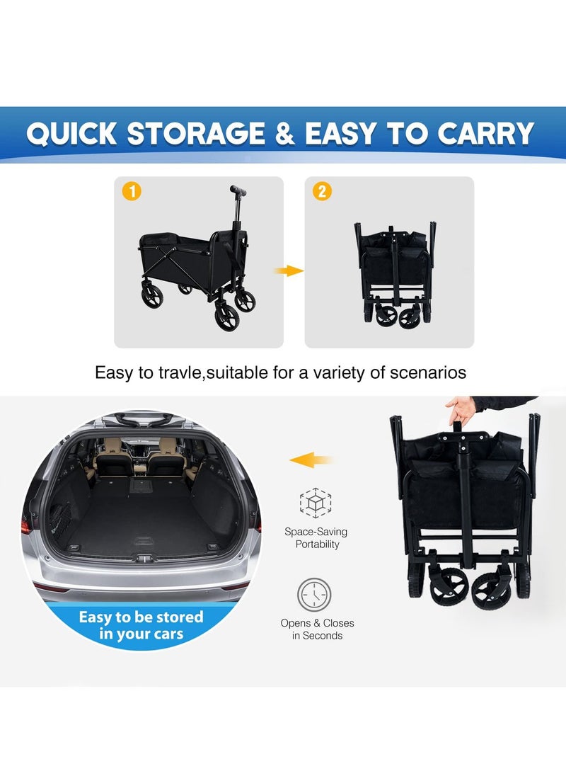Mini Portable Folding Camper: Robust PVC, 600D Double - Layer Oxford Cart Compartment & Metal Steel Frame for Reliable Outdoor Use