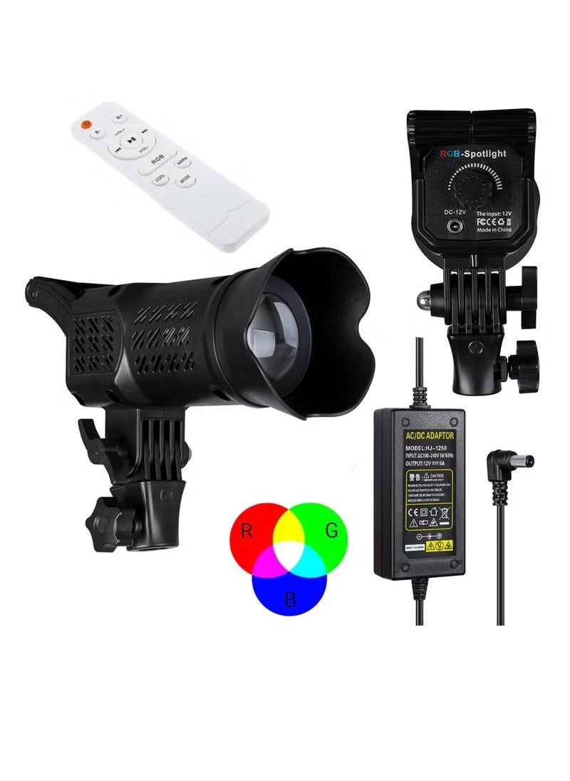 FSD-168 RGB Studio Light Spotlight Color Adjustment For Photography With Stand