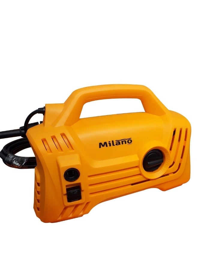 Milano High Pressure Washer With 5-Meter Cable Powerful Cleaning Performance Ideal For Cars Driveways Gardens And Outdoor Surfaces Durable And Efficient.