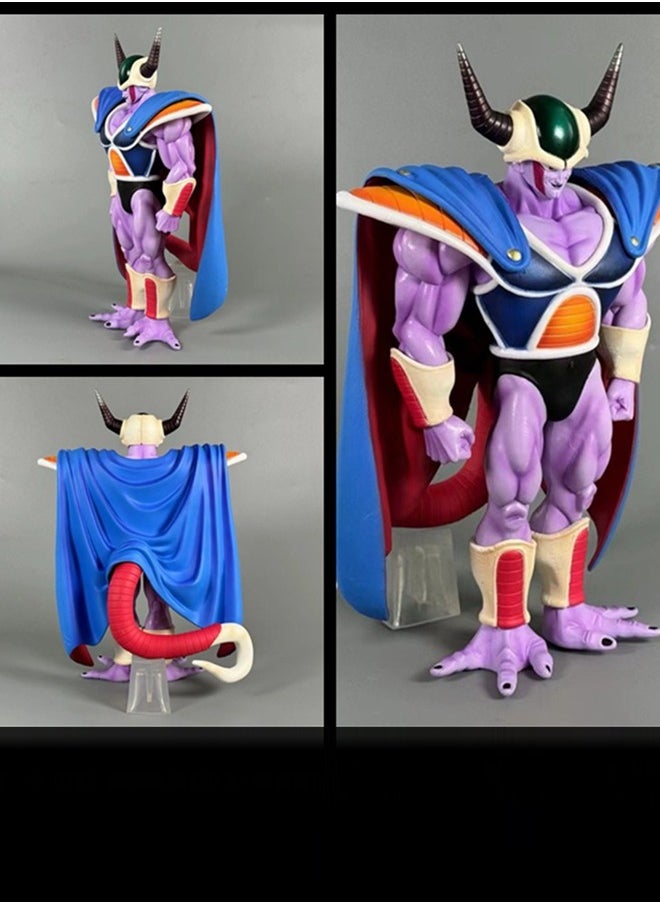 Dragon Ball King Cold Action Figure Decorative Resin Sculpture Home Decor Statue, Art Figurine Home Ornament Decoration for Office, Living Room, Bedroom, Book Shelf, TV Cabinet, Desktop