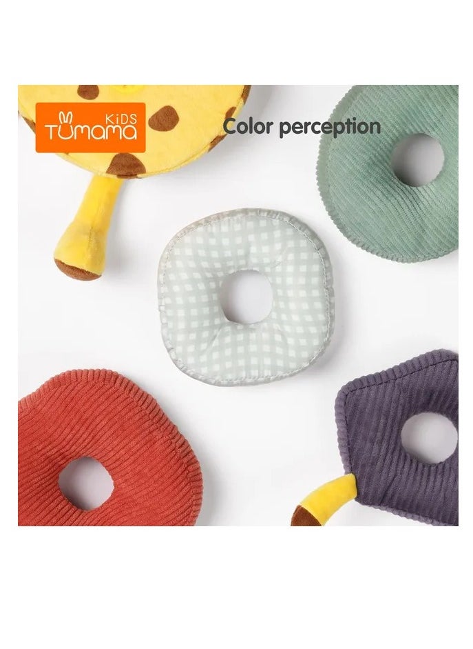 Tumama Plush Giraffe Soft Stacking Rings Stem Toy