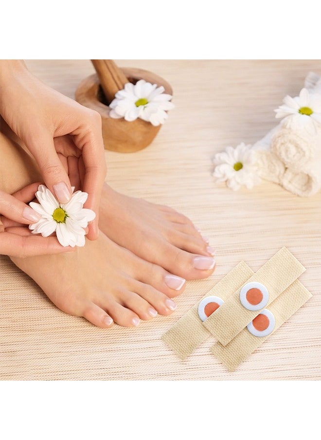 54 Pcs Foot Corn Removal Plaster,Natural Ingredients,Foot Care Expert,Calluses Plantar Treatment,Relief Pain From Calluses, Corns, Blisters, Heel Frictions