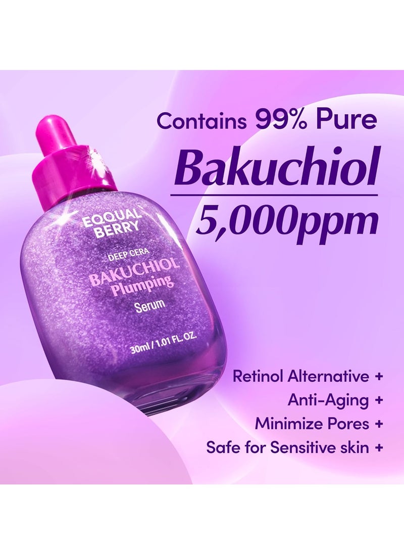 EQQUALBERRY Bakuchiol Plumping Serum, 30ml