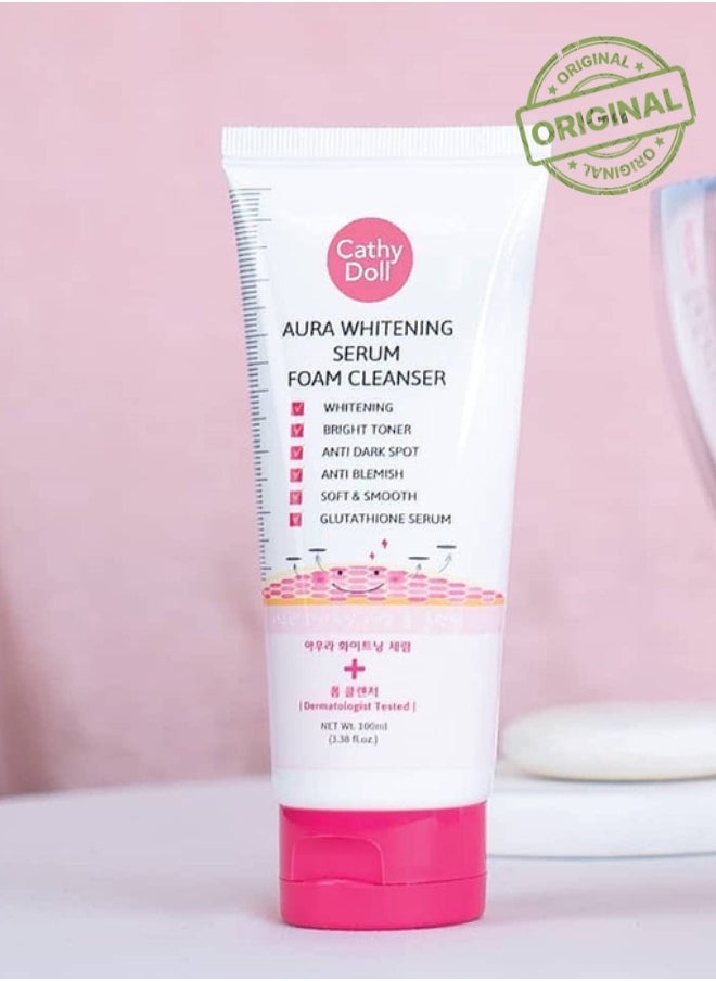 Cathy Doll Aura Whitening Serum Foam Cleanser