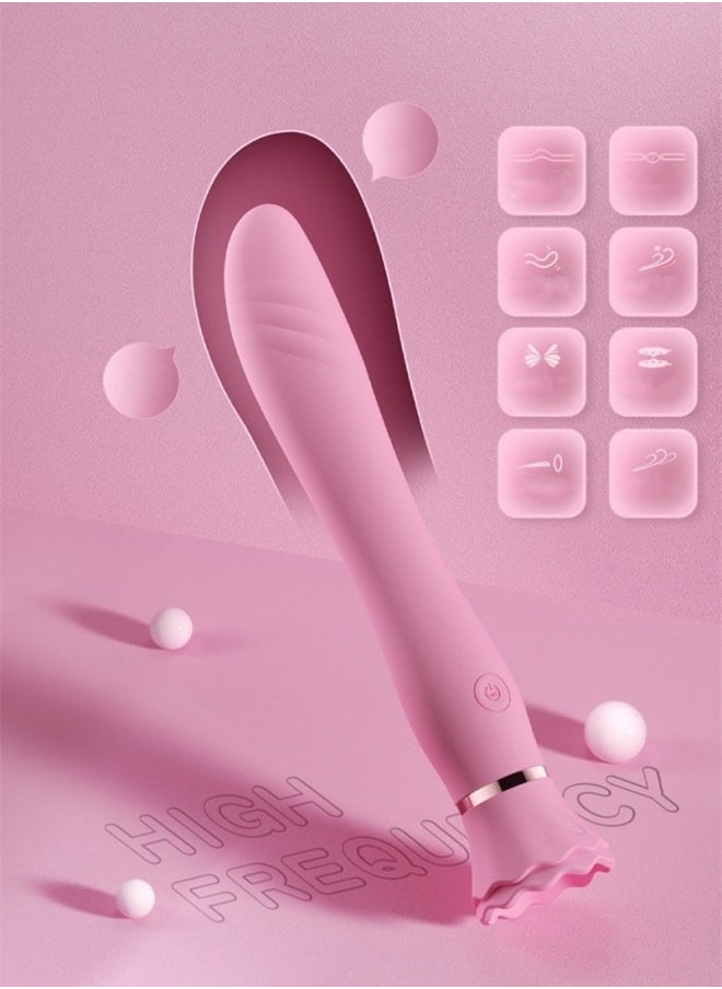 Mini Portable Massager with Soft and Foldable Pink