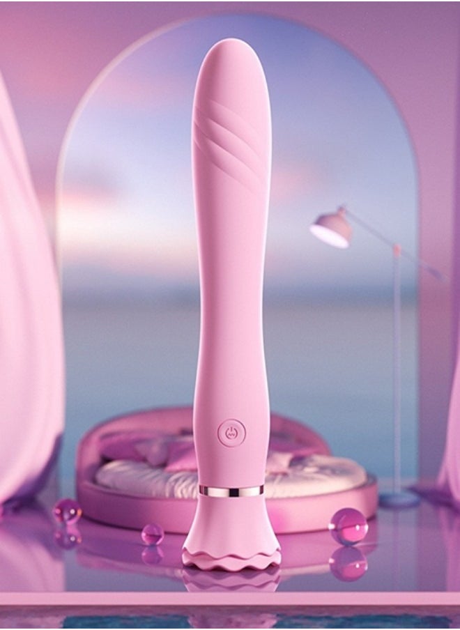 Mini Portable Massager with Soft and Foldable Pink