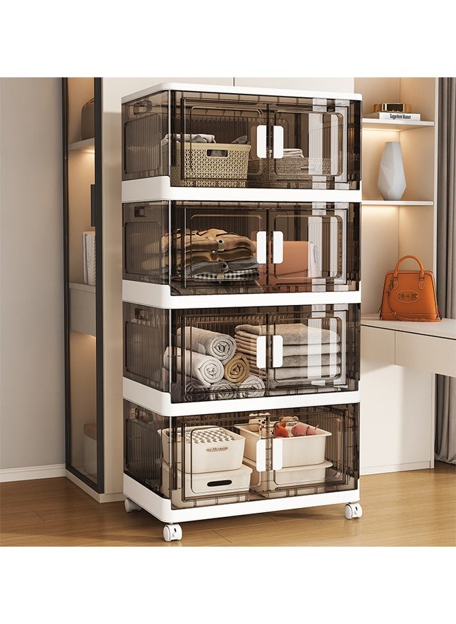 Stylish 4-Drawer Storage Organizer - 70X37.5X135 CM