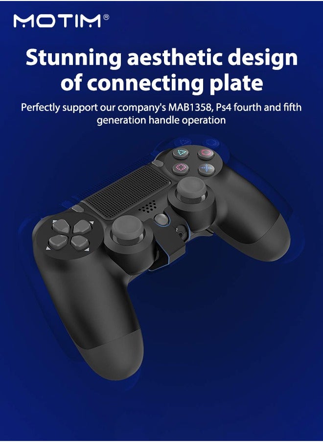 Strike Pack for PS4 Controller, Paddles for PS4 Controller, Back Button Attachment for PS4, Paddles for PS4 for Elite Professional FPS & TPS Gaming