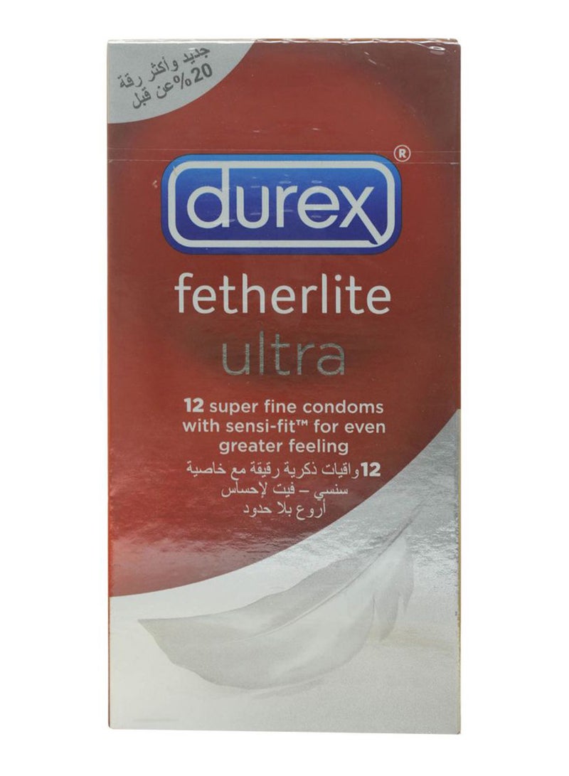 12-Piece Featherlite Ultra Condom