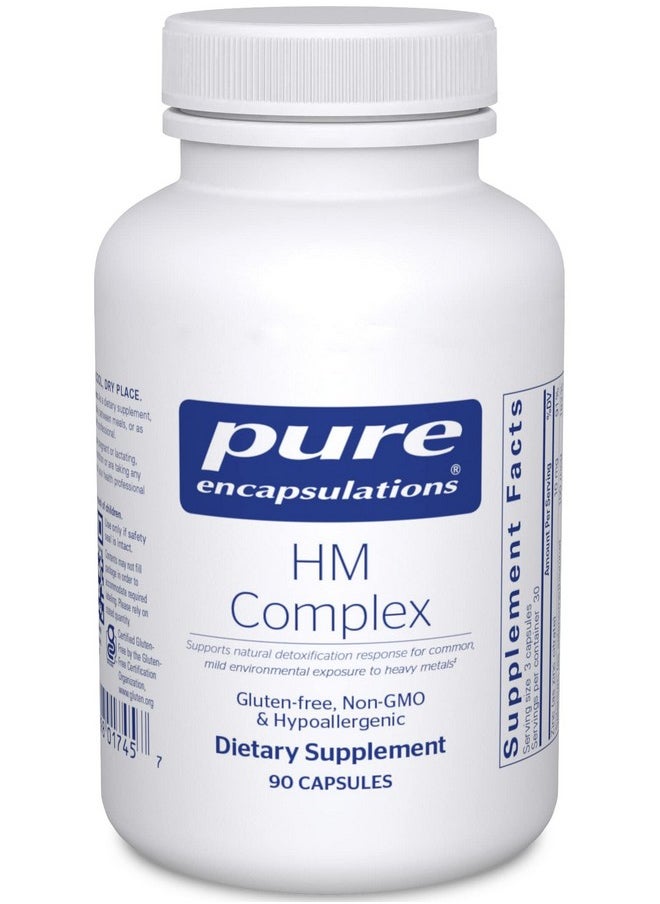 Pure Encapsulations HM Complex | Support for Body's Natural Detoxification Process* | 90 Capsules