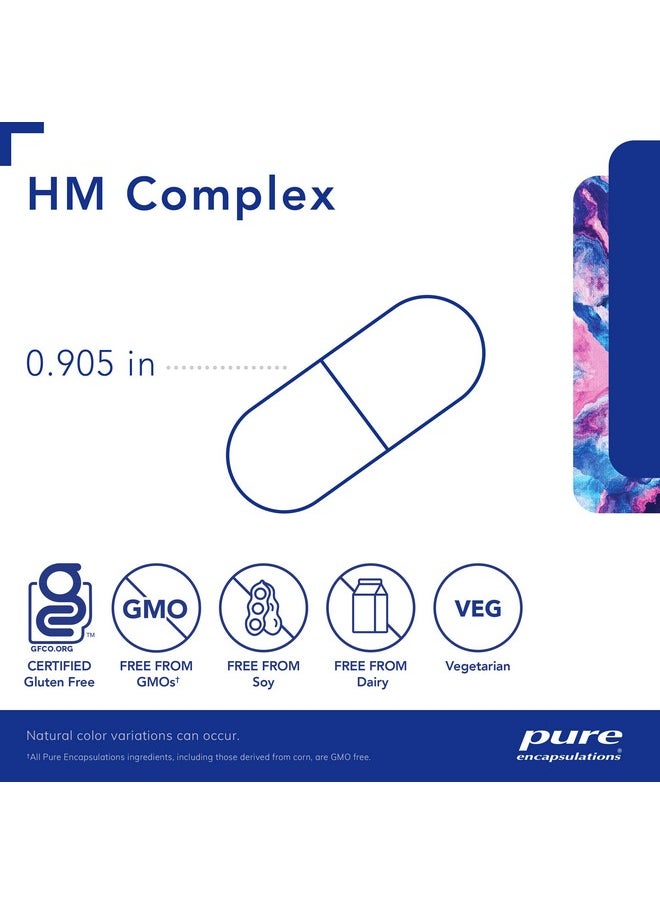 Pure Encapsulations HM Complex | Support for Body's Natural Detoxification Process* | 90 Capsules