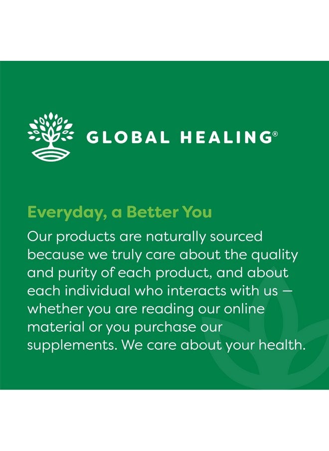 Global Healing Center Colon Cleanse Program, 6-Day Quick Cleanse with Step-by-Step Instructions - Oxygen Based and Natural Colon Cleanse Paired with Probiotic Supplement for Healthy Digestion Support