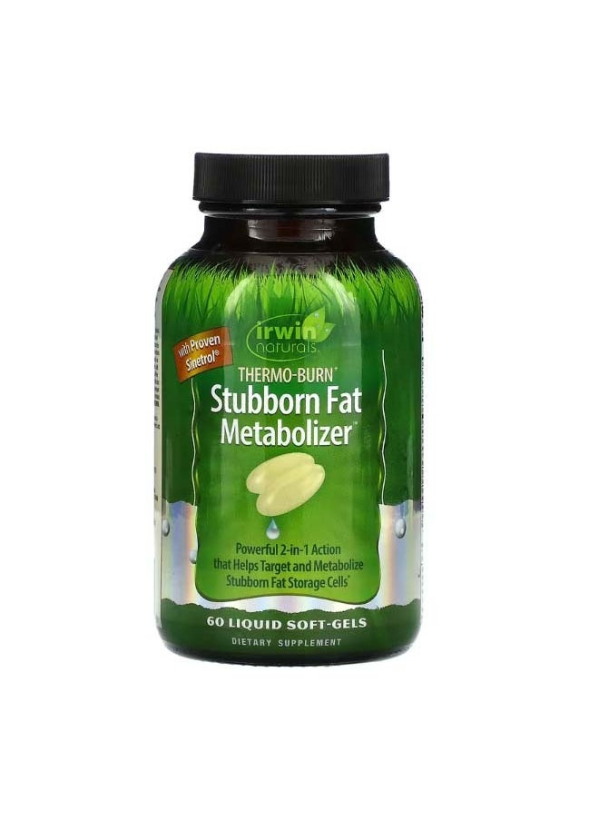 ThermoBurn Stubborn Fat Metabolizer 60 Liquid SoftGels