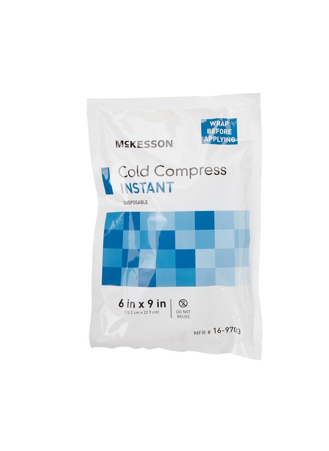 Cold Compress, Instant Cold Pack, Disposable, 6 In X 9 In, 1 Count, 24 Packs, 24 Total