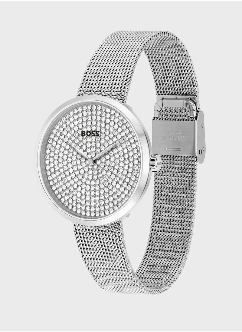 Praise Mesh Strap Analog Watch