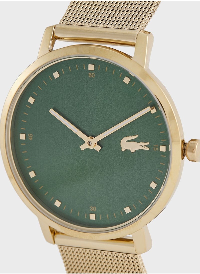 Steel Strap Analog Watch