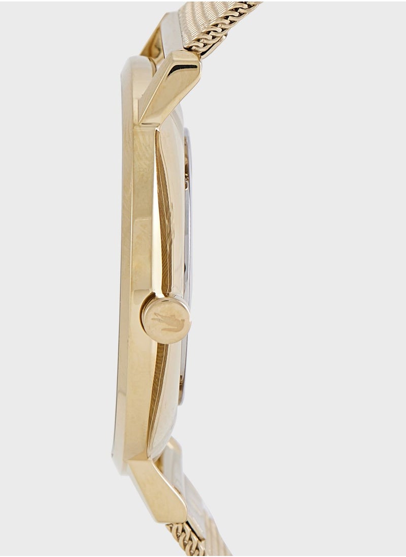 Steel Strap Analog Watch