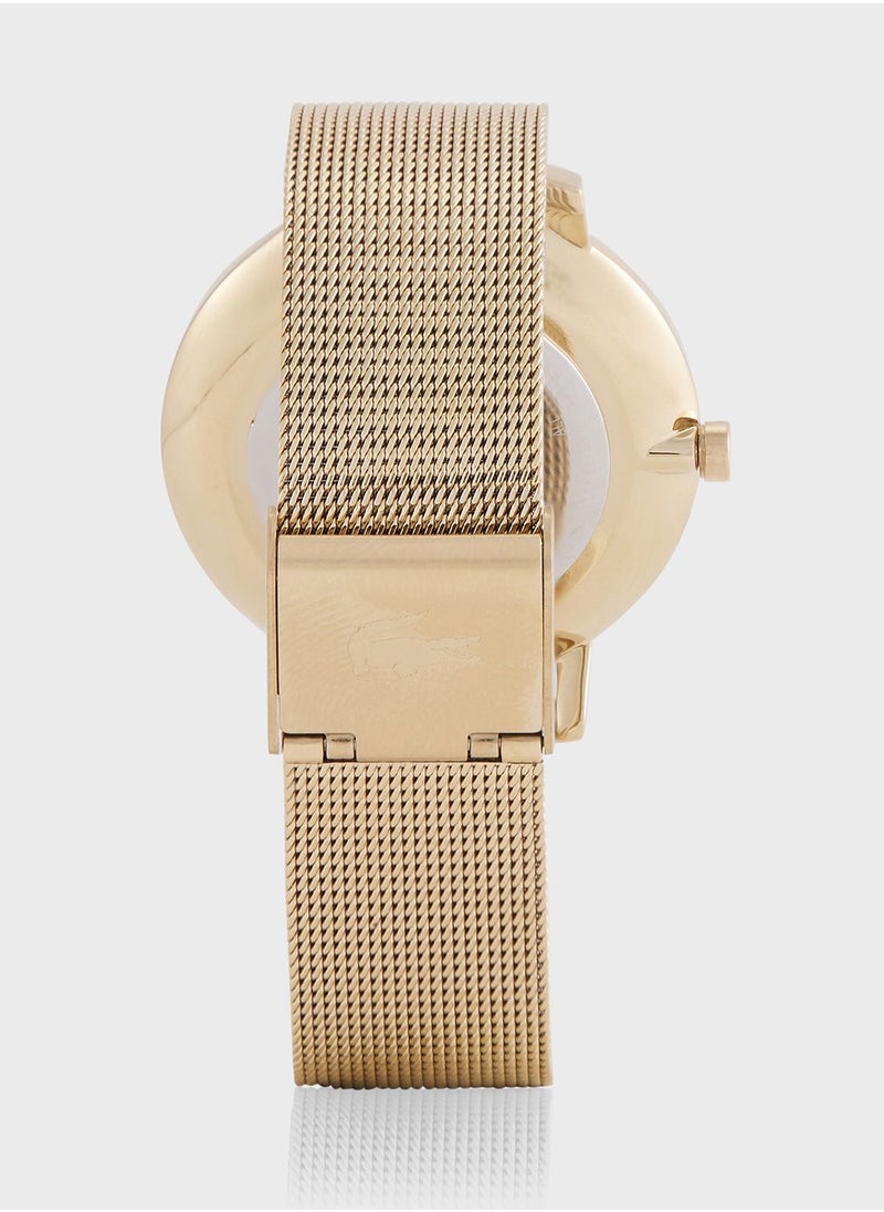Steel Strap Analog Watch
