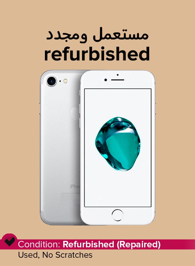 Refurbished - iPhone 7 With FaceTime Silver 128GB 4G LTE