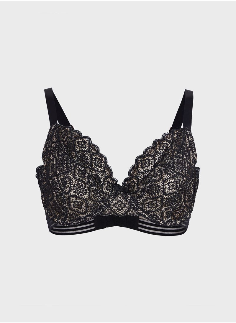 Lace Push Up Bra