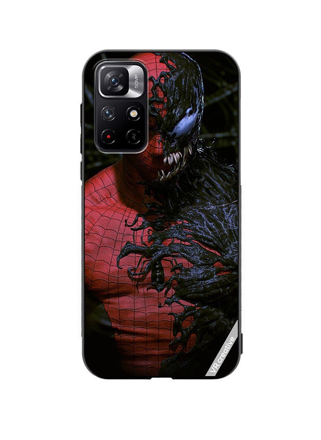 Protective Case Cover For Xiaomi Redmi Note 11T 5G Spiderman Design Multicolour