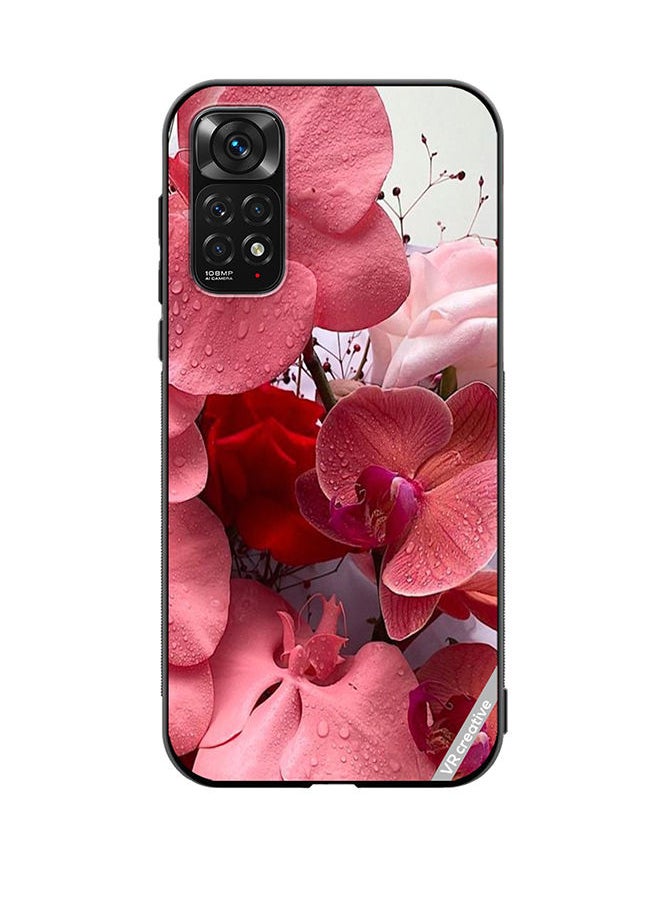 Protective Case Cover For Xiaomi Redmi Note 11S Flower Design Multicolour