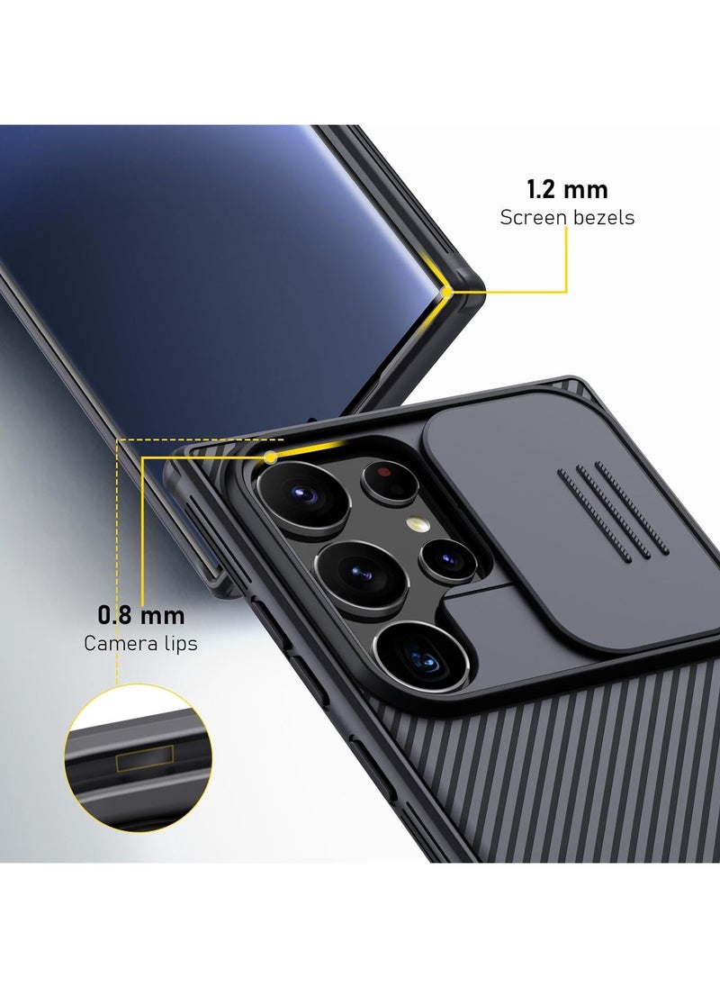 Samsung Galaxy S25 Ultra Case Cover Nillkin Camshield Pro Case With Slide Camera Lens Protection PC Back & TPU Frame Bumper Protection for Samsung Galaxy S25 Ultra