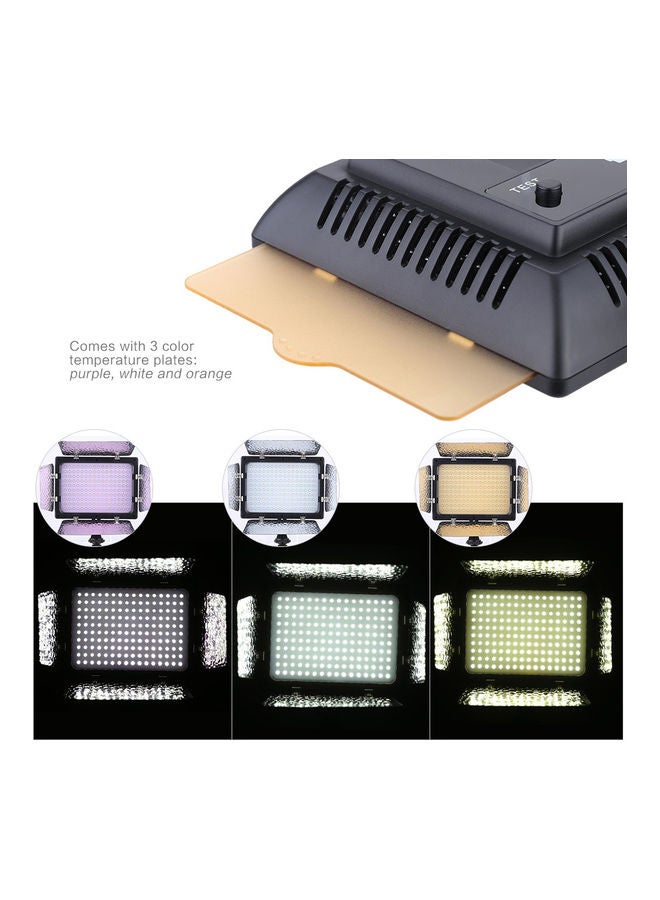 6000K 160 LEDs Video Photography Light Lamp Panel for DSLR Camera White