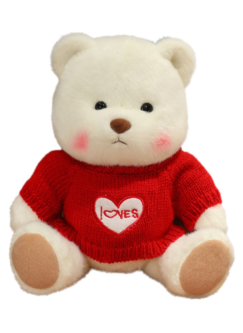 30 CM Cute Cartoon Bear Plush Toy Soft Stuffed Movable joints Doll For Girls And Boys All Ages Gift（Style 18）