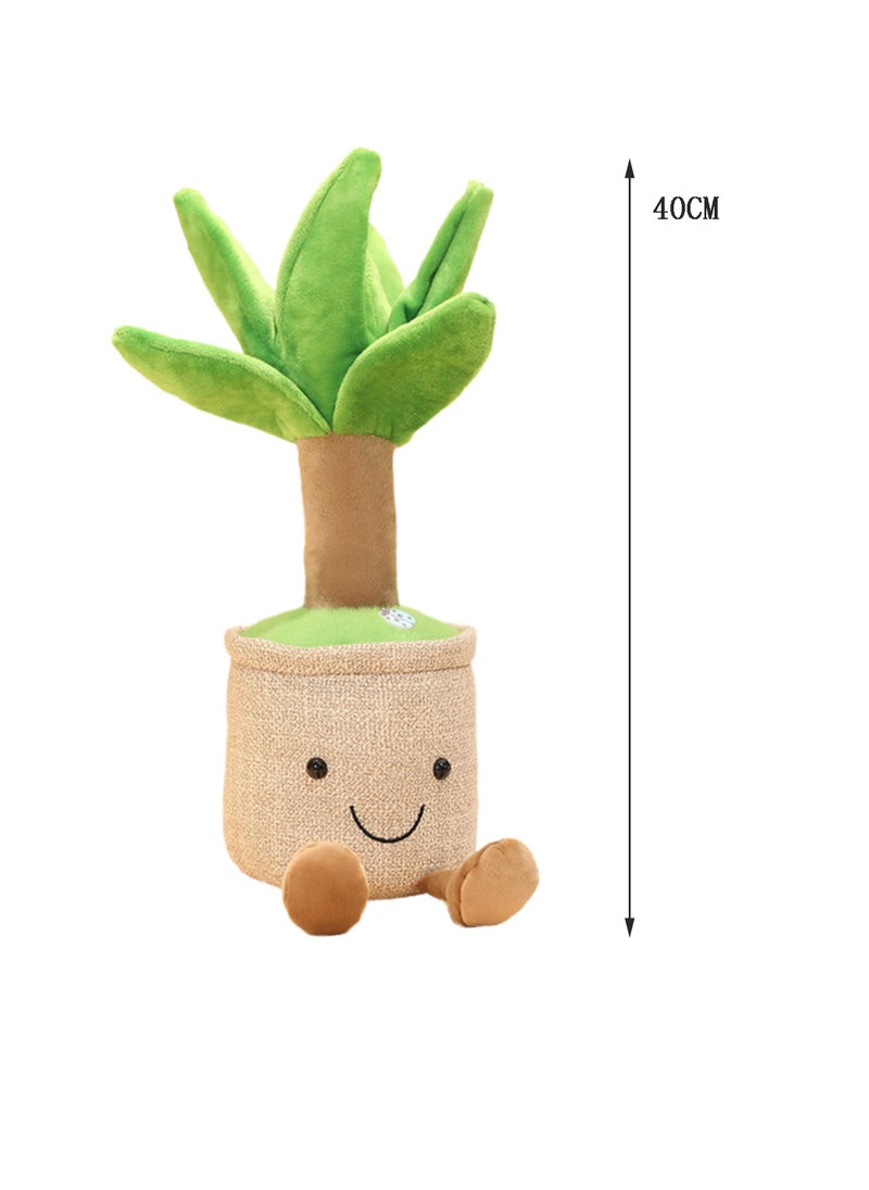 40 CM Cute Cartoon Tree Shape Plush Toy Soft Stuffed Doll For Girls And Boys All Ages Gift (Style 1)