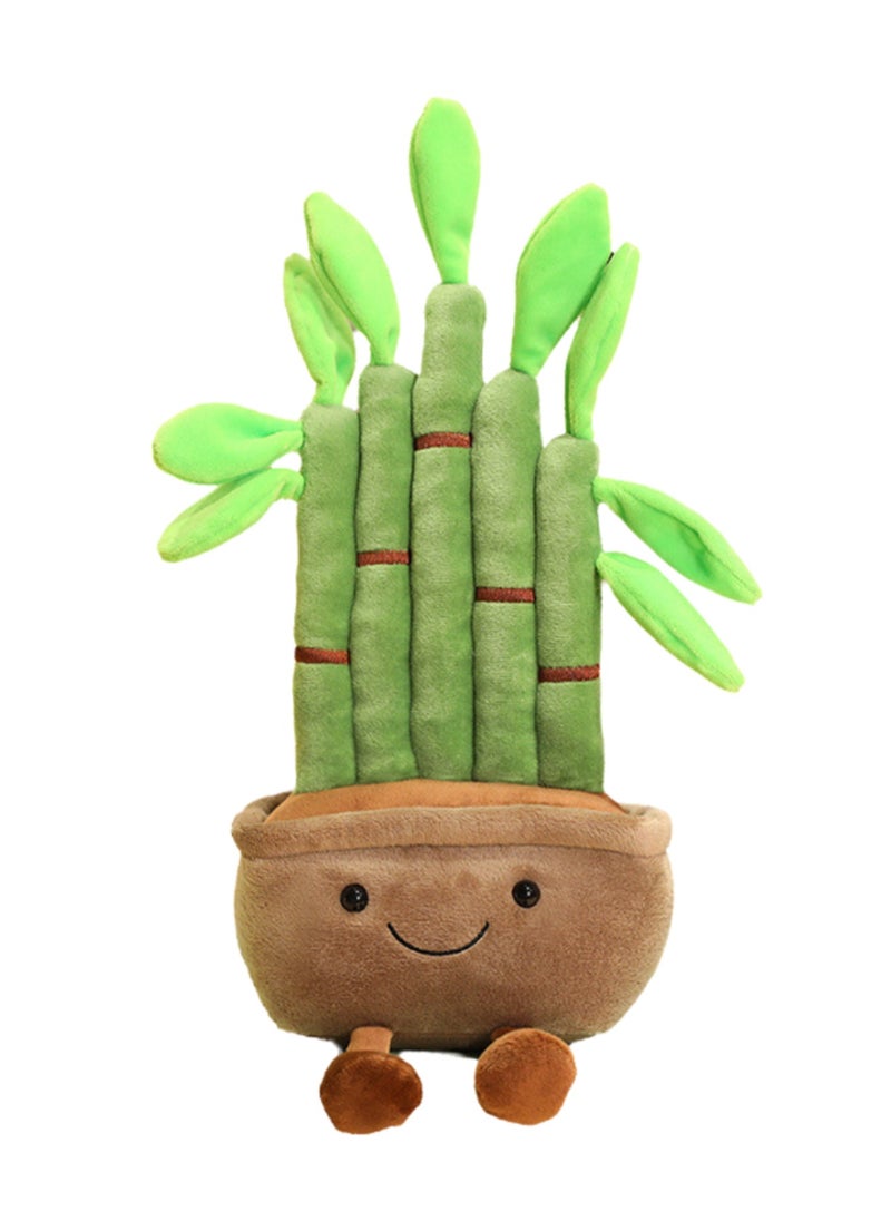 40 CM Cute Cartoon Bamboo Shape Plush Toy Soft Stuffed Doll For Girls And Boys All Ages Gift (Style 1)