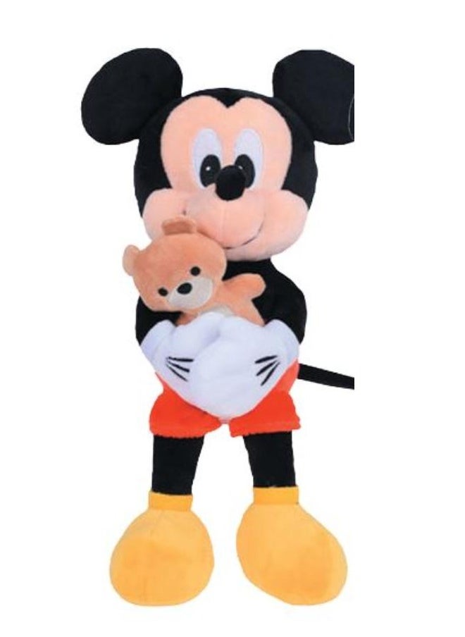 Disney Plush - Mickey Hugs And Love, 18 Inch