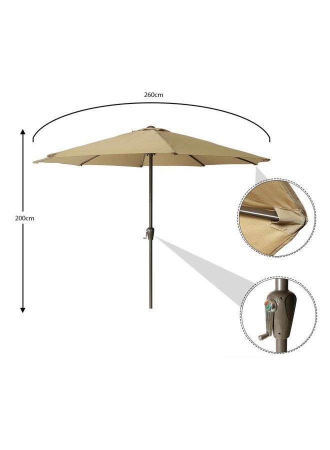 Parasol Umbrella Beige/Black