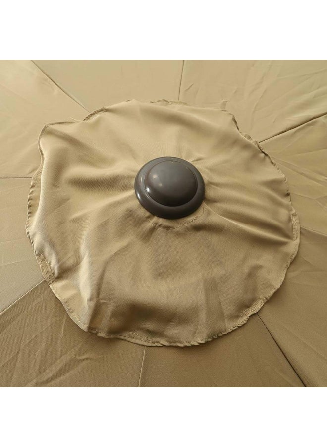 Parasol Umbrella Beige/Black