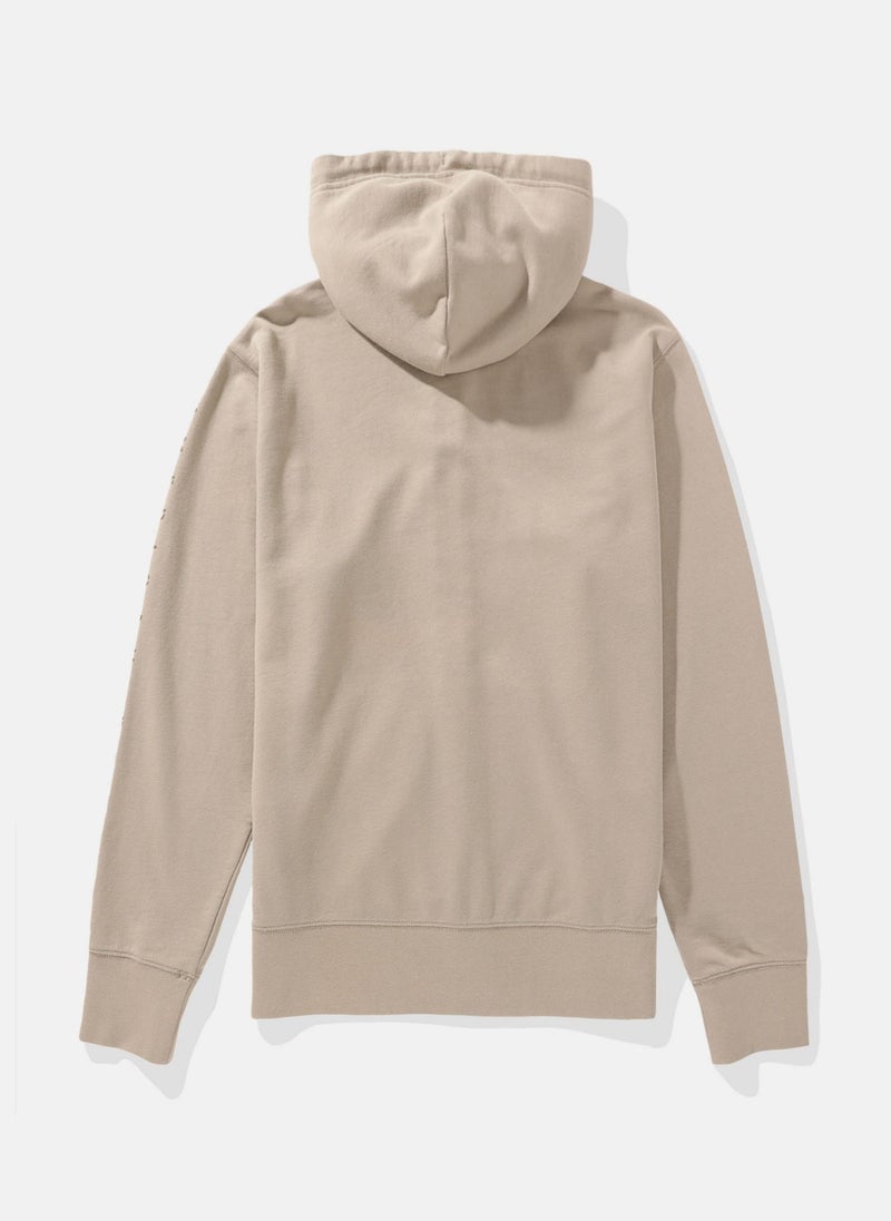 AE Logo Graphic Zip-Up Hoodie