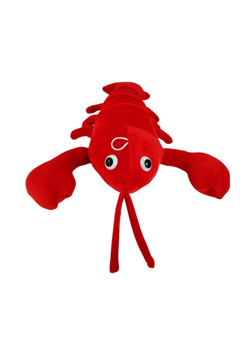 26cm Red Crayfish Plush Doll, Marine Animal Children'S Plush Toy Creative Rag Doll Doll, Suitable For Boys And Girls Gifts