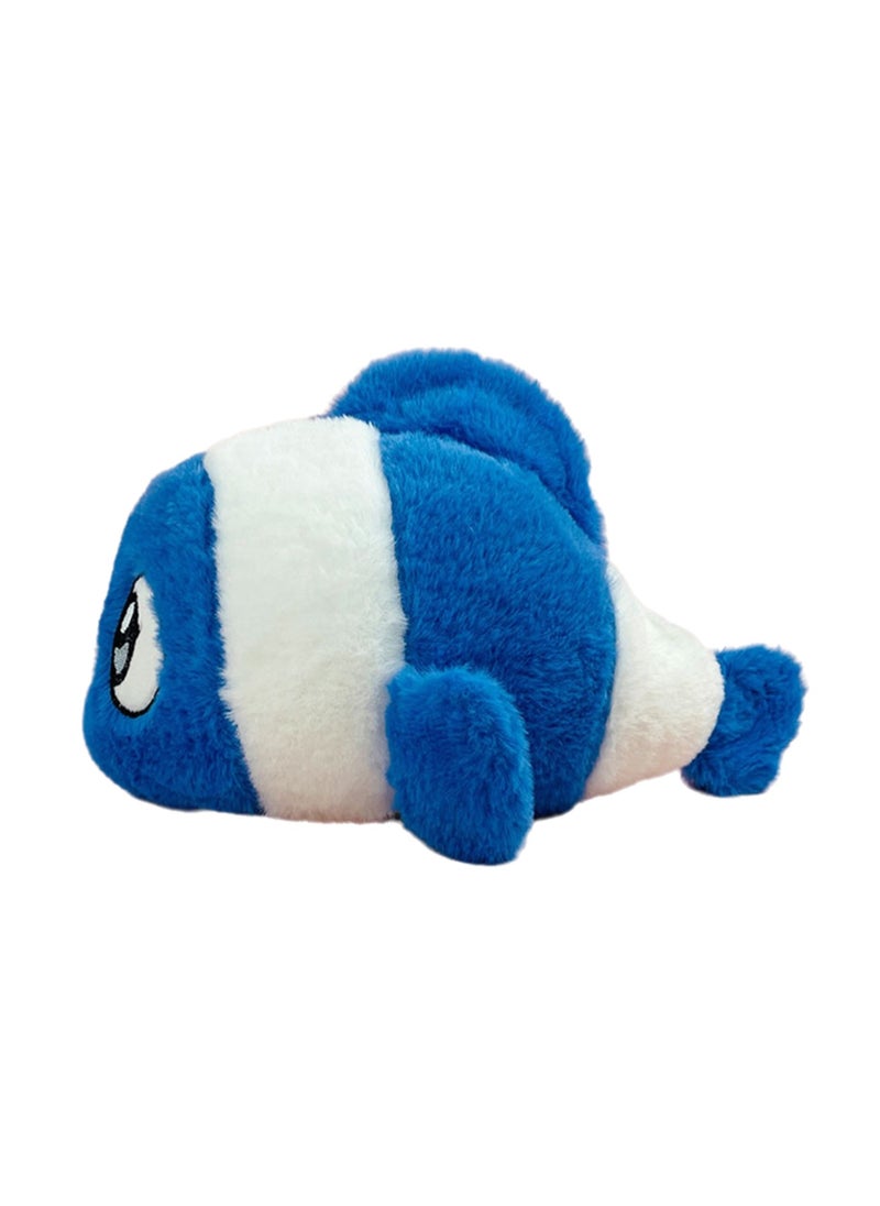 26cm Blue Clownfish Plush Doll, Marine Animal Children'S Plush Toy Creative Rag Doll Doll, Suitable For Boys And Girls Gifts