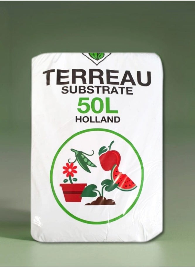 Terreau Substrate Holland Potting Soil Premium Quality 50Ltr