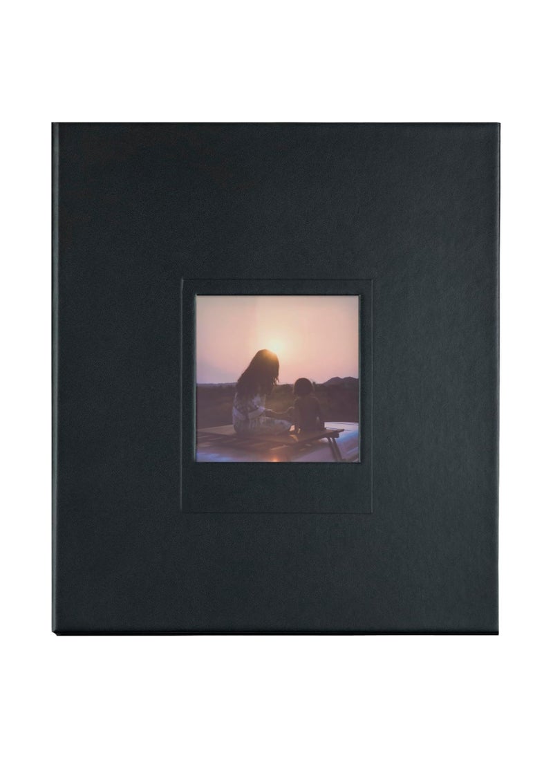 Poloaroid Large Photo Album - Black (160 Photos Itype + 600 + SX70 Photos)