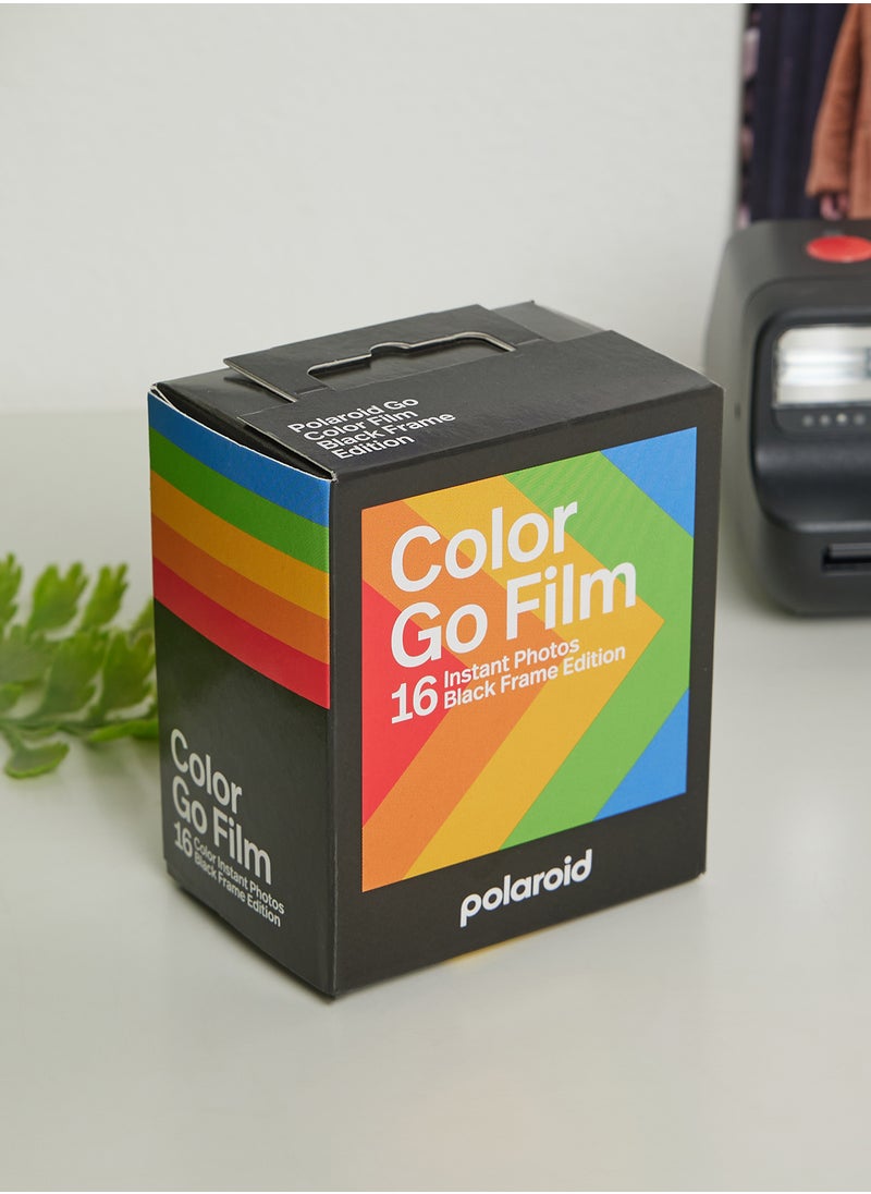 Polaroid Go film - double pack - Black Frame Editi