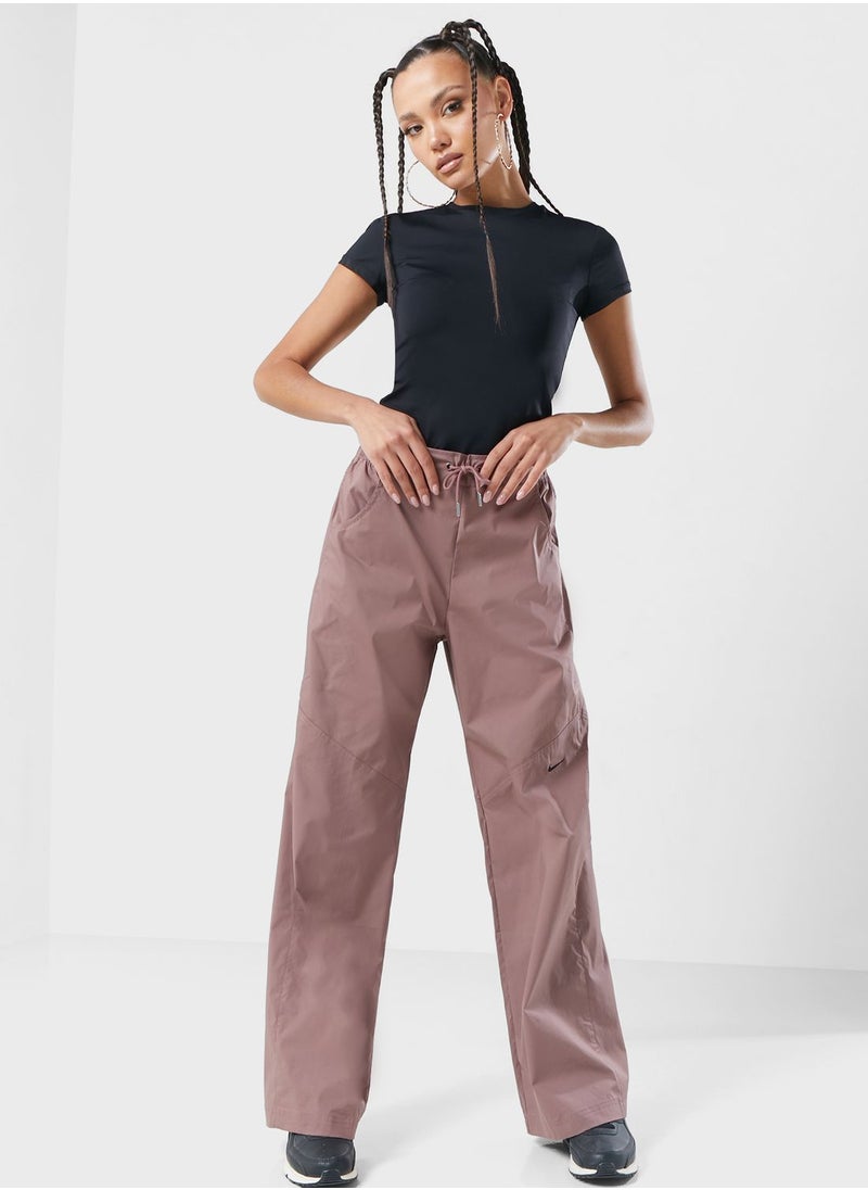 Nsw Essential Woven High Rise Open Hem Pants