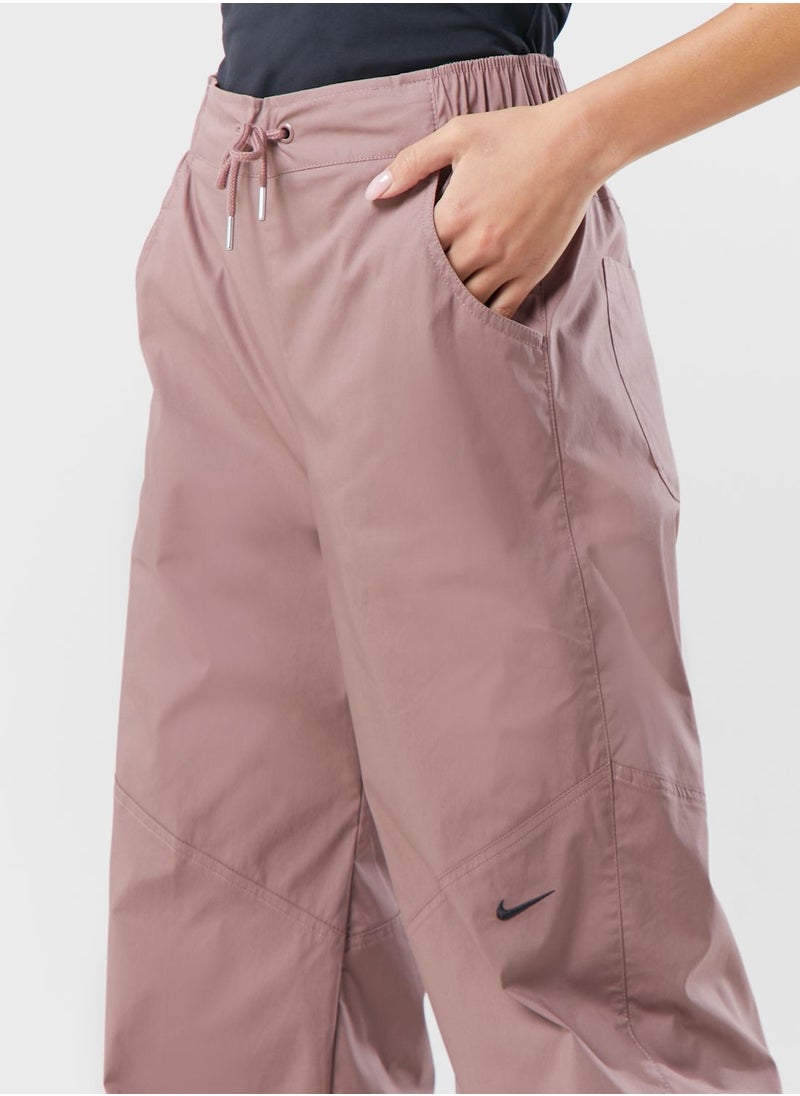 Nsw Essential Woven High Rise Open Hem Pants