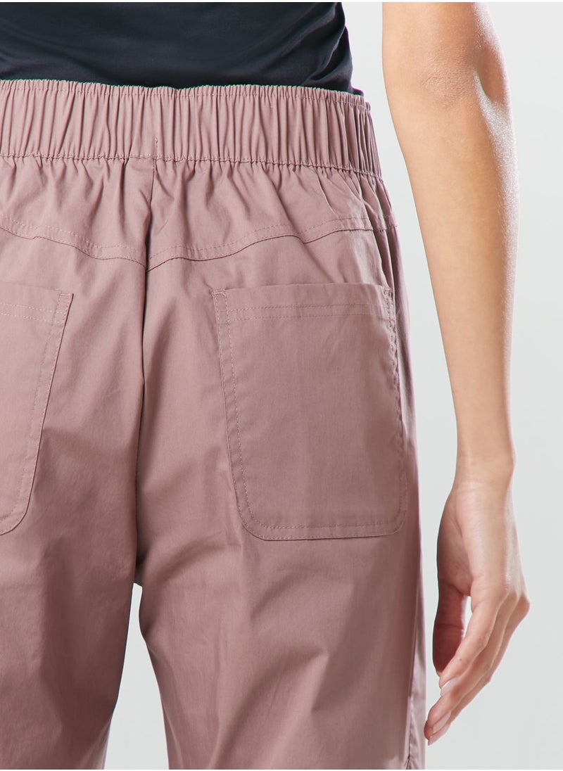 Nsw Essential Woven High Rise Open Hem Pants