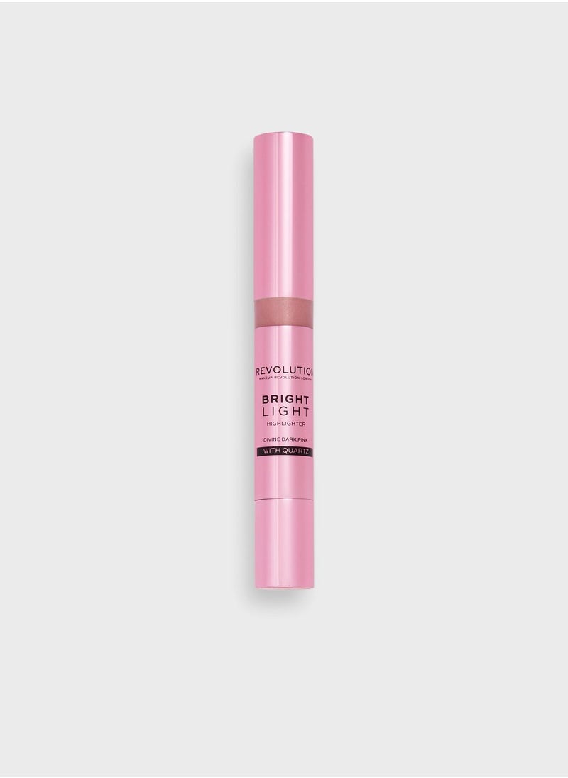 Revolution Bright Light Highlighter Divine Dark Pink